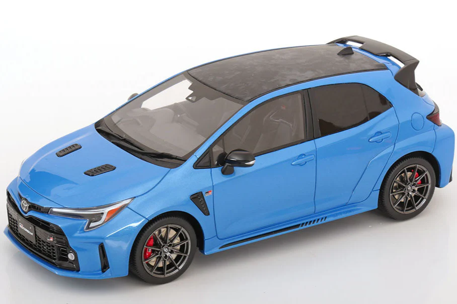 Otto 2023 Toyota Corolla GR Circuit Edition Flame Blue 1:18