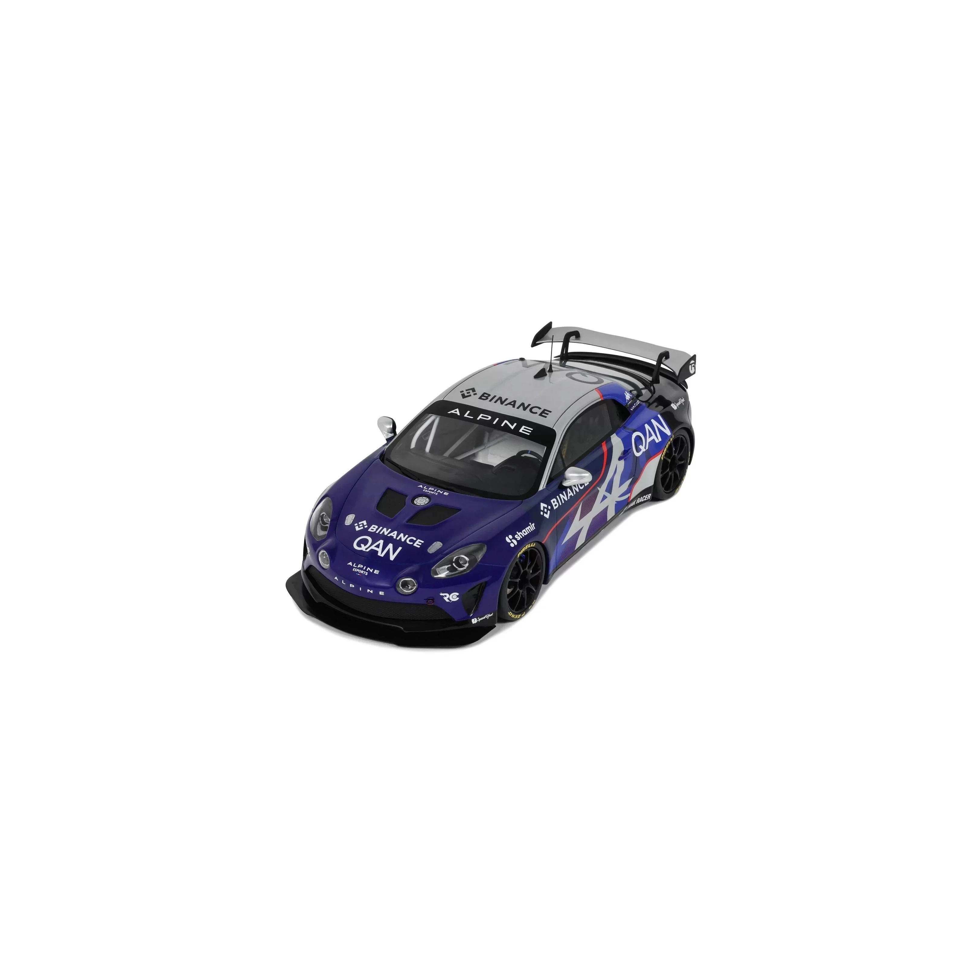 Otto 2024 Alpine A110 GT4 Evo Esports Series 2024 Blue 1:18 - Image 5