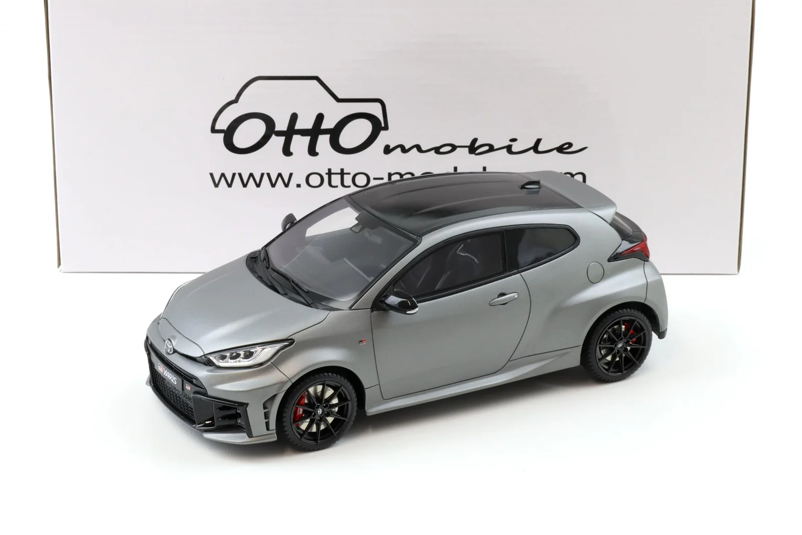 Otto 2024 Toyota Yaris GR Precious Metal (Silver Grey) 1:18