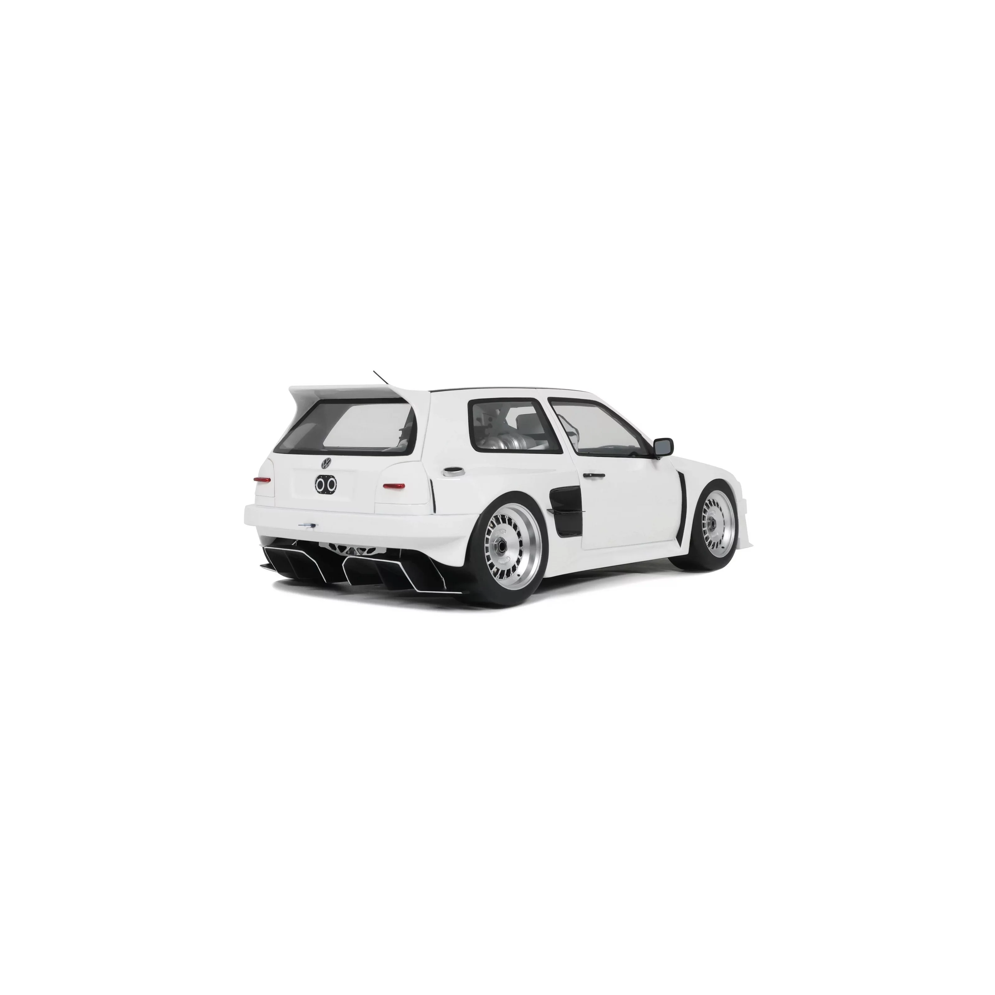 Otto 2024 Volkswagen Golf MK III Khyzyl Saleem White 1:18 - Image 5