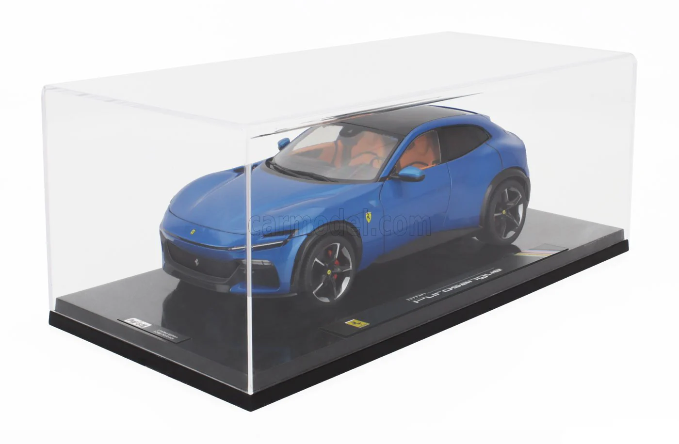 Polistil 2022 Ferrari Purosangue Blu Corsa (Blue Metallic) High Fidelity WITH DISPLAY 1:18 - Image 8