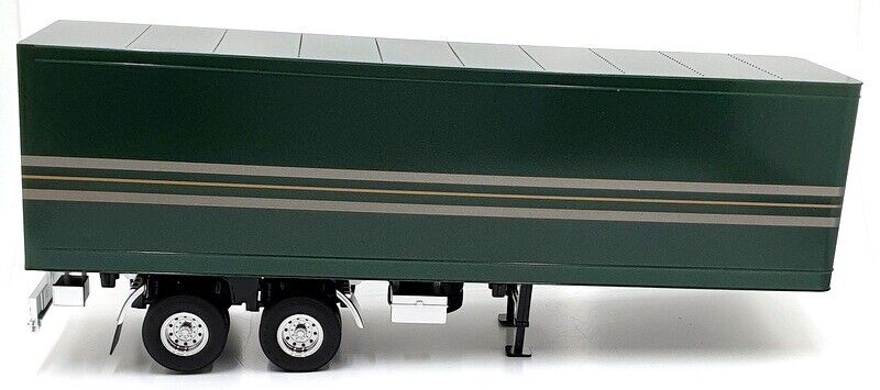 Road Kings Semi Trailer Truck Dark Green w/ Silver Trim 1:18 - Image 4