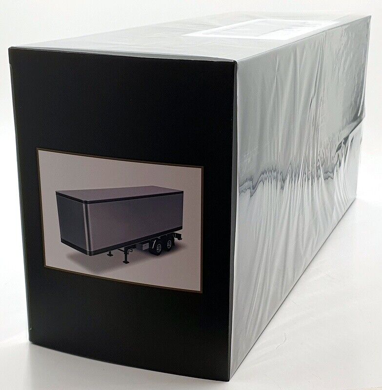Road Kings Semi Trailer Truck Silver w/ Black Trim 1:18 - Image 5