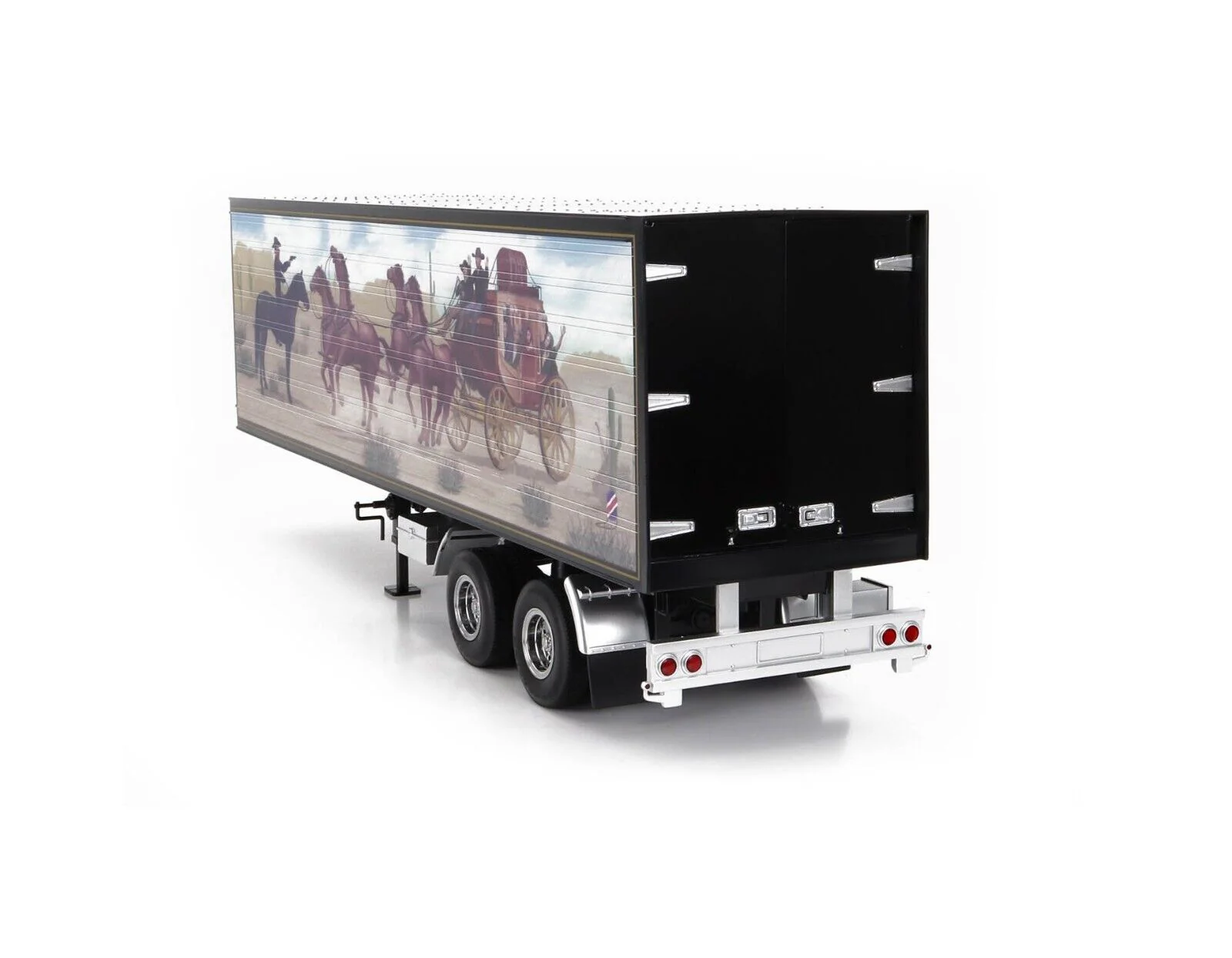 Road Kings Trailer Truck Smokey & the Bandit Black & Gold 1:18 - Image 5