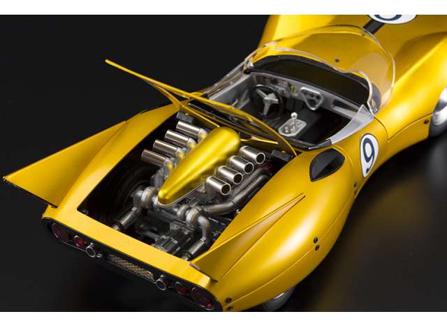 Schwyn Haas Hamilton Speed Racer #9 Shooting Star Yellow 1:18 - Image 3