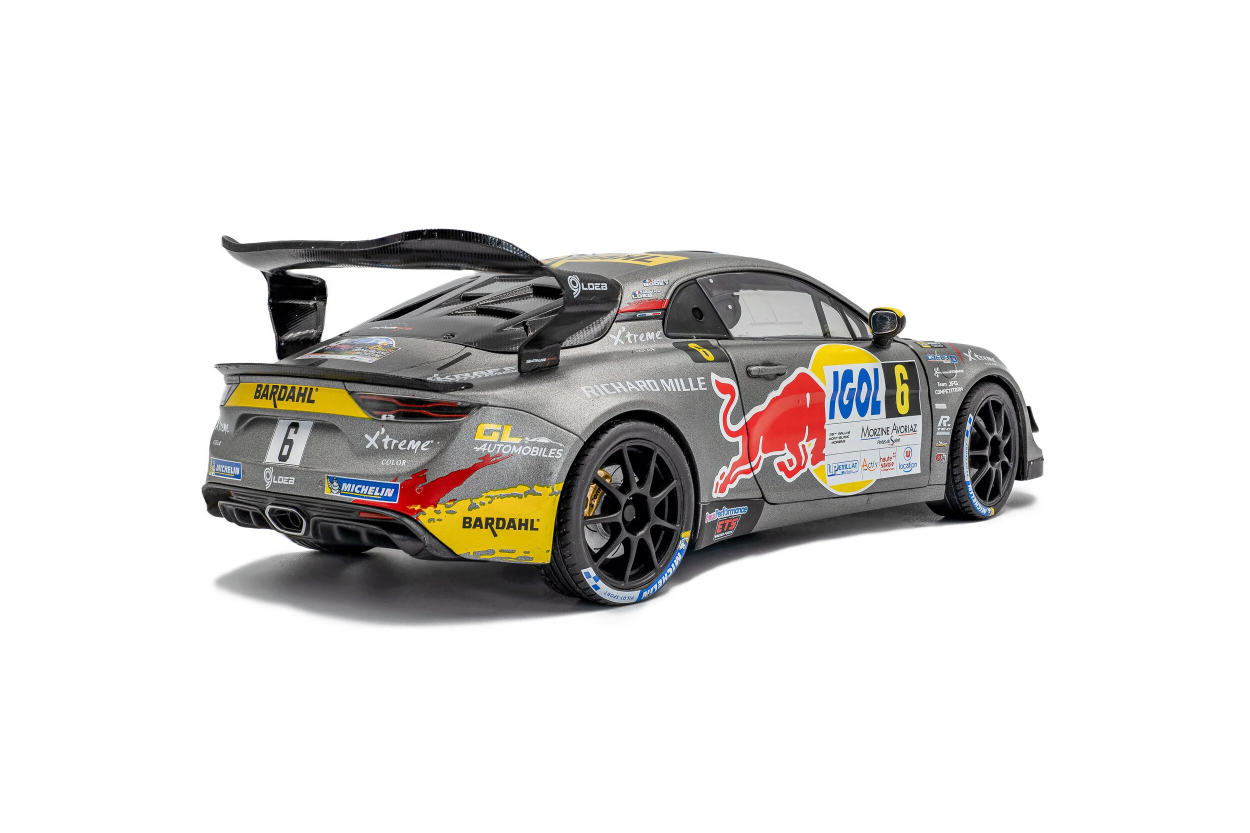 Solido 1:18 2024 Alpine A110 RGT+ #6 Rallye Du Mont Blanc 2024 1:18 - Image 4