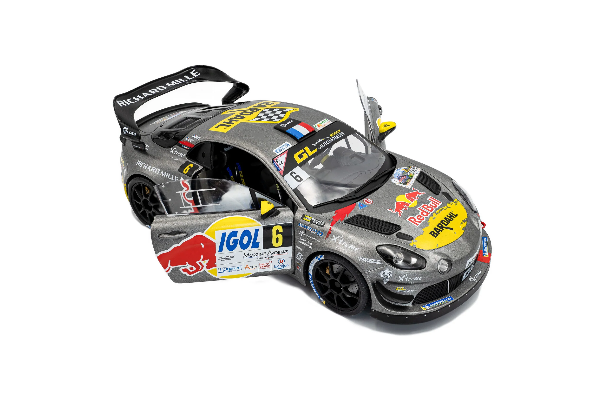Solido 1:18 2024 Alpine A110 RGT+ #6 Rallye Du Mont Blanc 2024 1:18 - Image 7