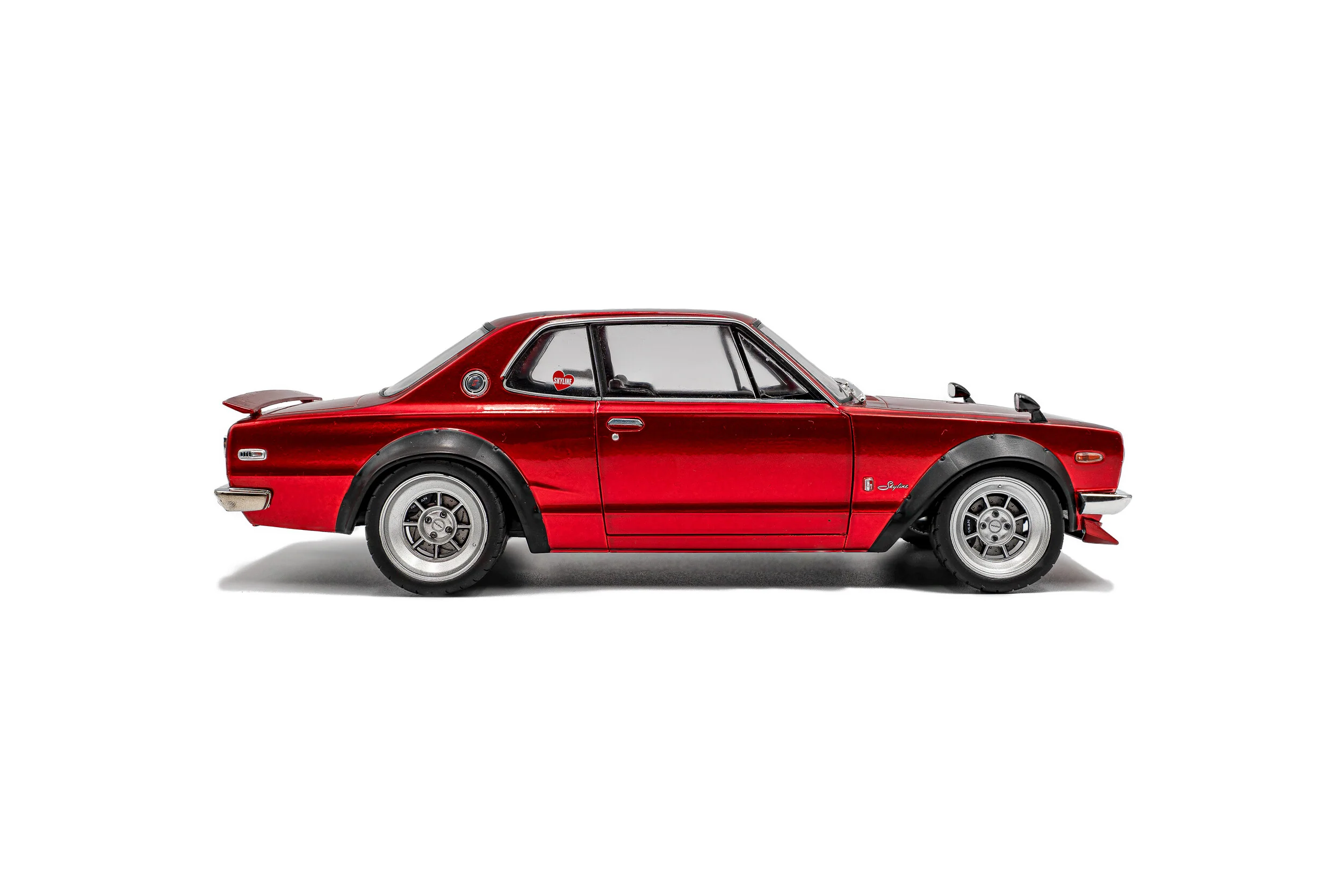Solido 1970 Nissan Skyline (C10) Hakosuka Red 1:18 - Image 5