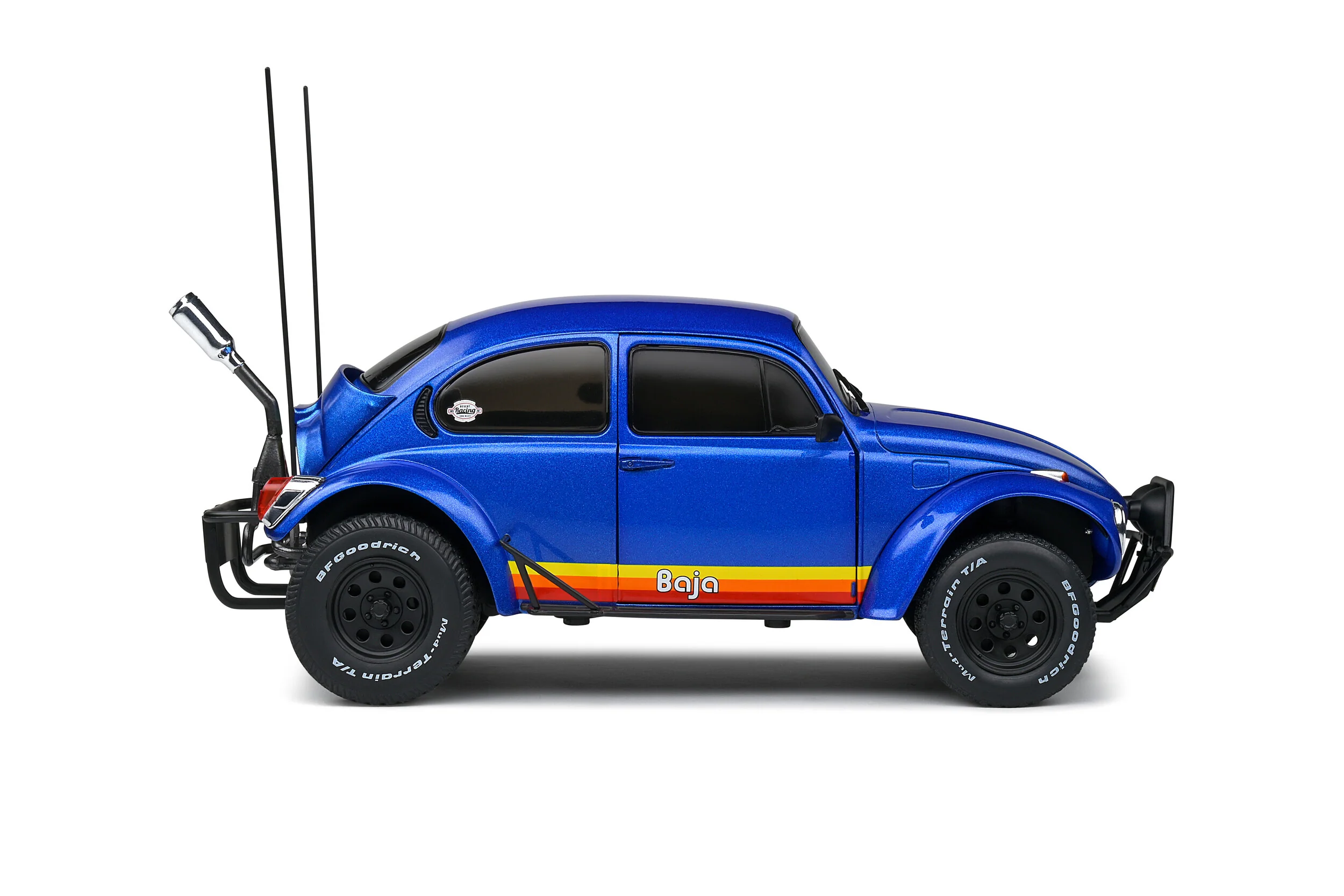 Solido 1975 Volkswagen Beetle Baja Metallic Blue 1:18 - Image 5