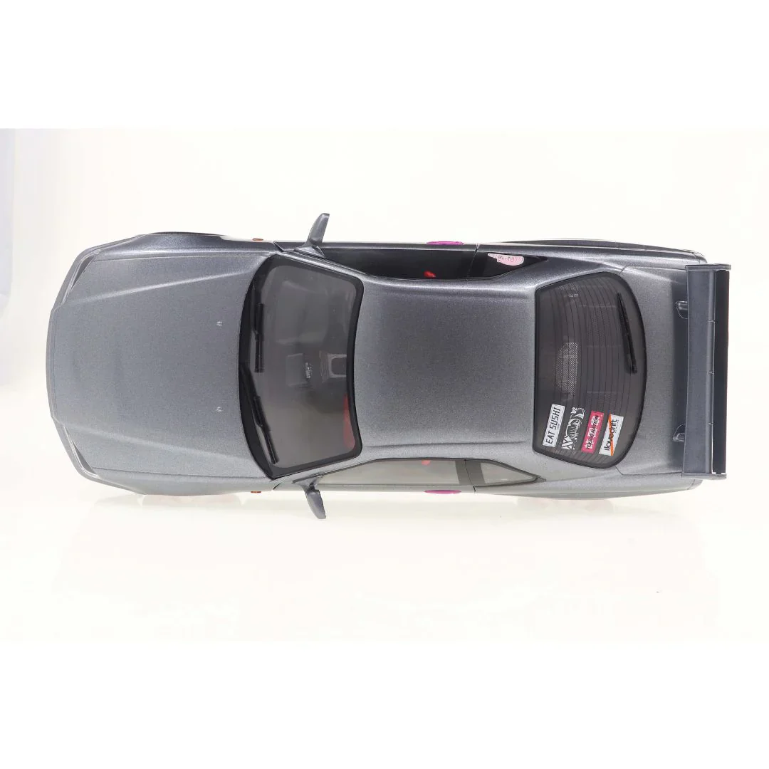Solido 1999 Nissan Skyline GT-R (R34) Silver w/ Purple Accents 1:18 - Image 5