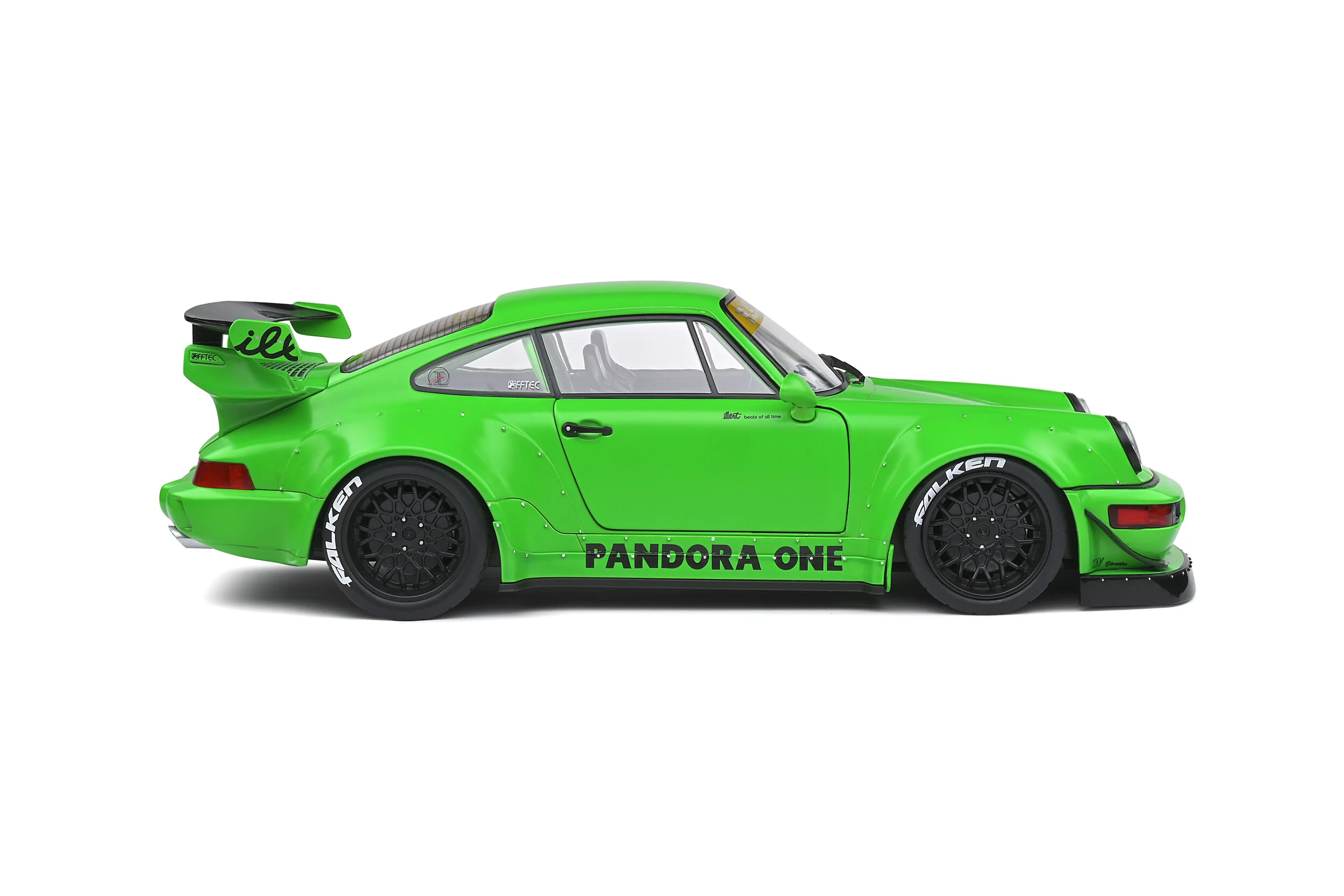 Solido 2011 Porsche RWB 964 Pandora One Green 1:18 - Image 6