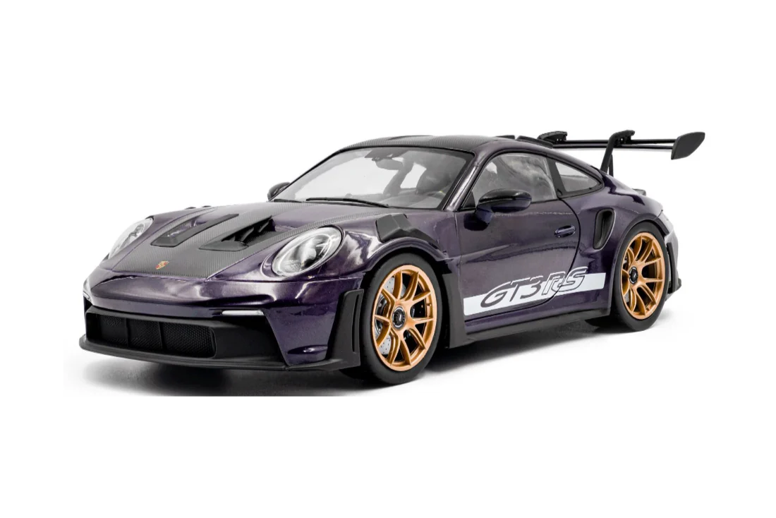 Solido 2024 Porsche 911 992 GT3 RS Weissach Pack Purple Ultraviolet 1:18