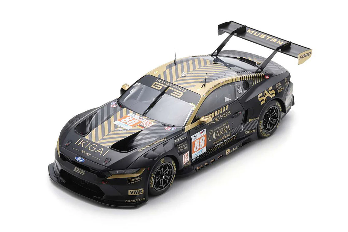 Spark Model Ford Mustang GT3 Coyote #88 Team Proton Competition 24hr Le Mans 2024 1:18 - Image 2