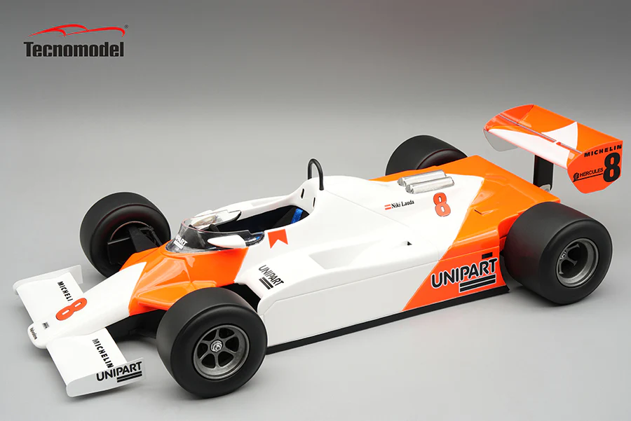 Tecnomodel Mclaren F1 MP4/1B Ford Cosworth No 8 Monaco GP 1982 1:18