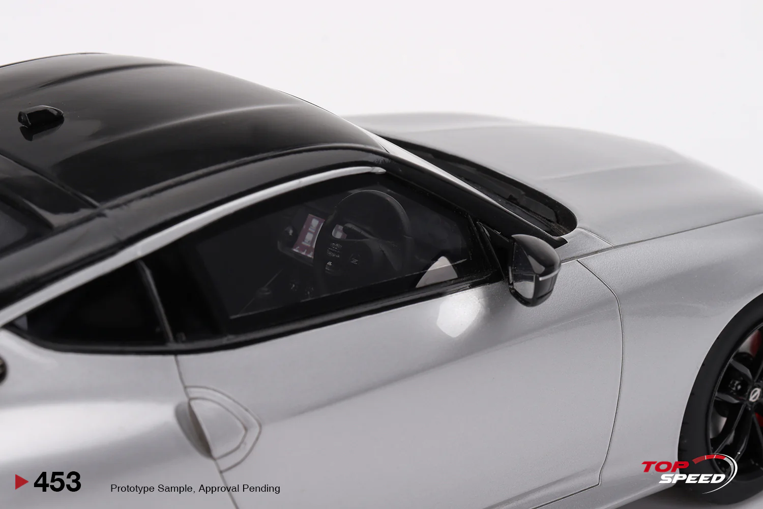 Topspeed 2023 Nissan Fairlady Z Version ST Brilliant Silver RHD 1:18 - Image 5