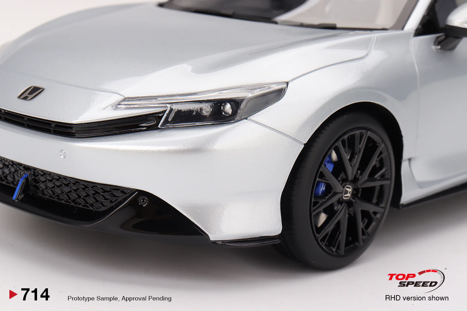 Topspeed 2026 Honda Prelude Moonlit RHD White Pearl 1:18 - Image 4
