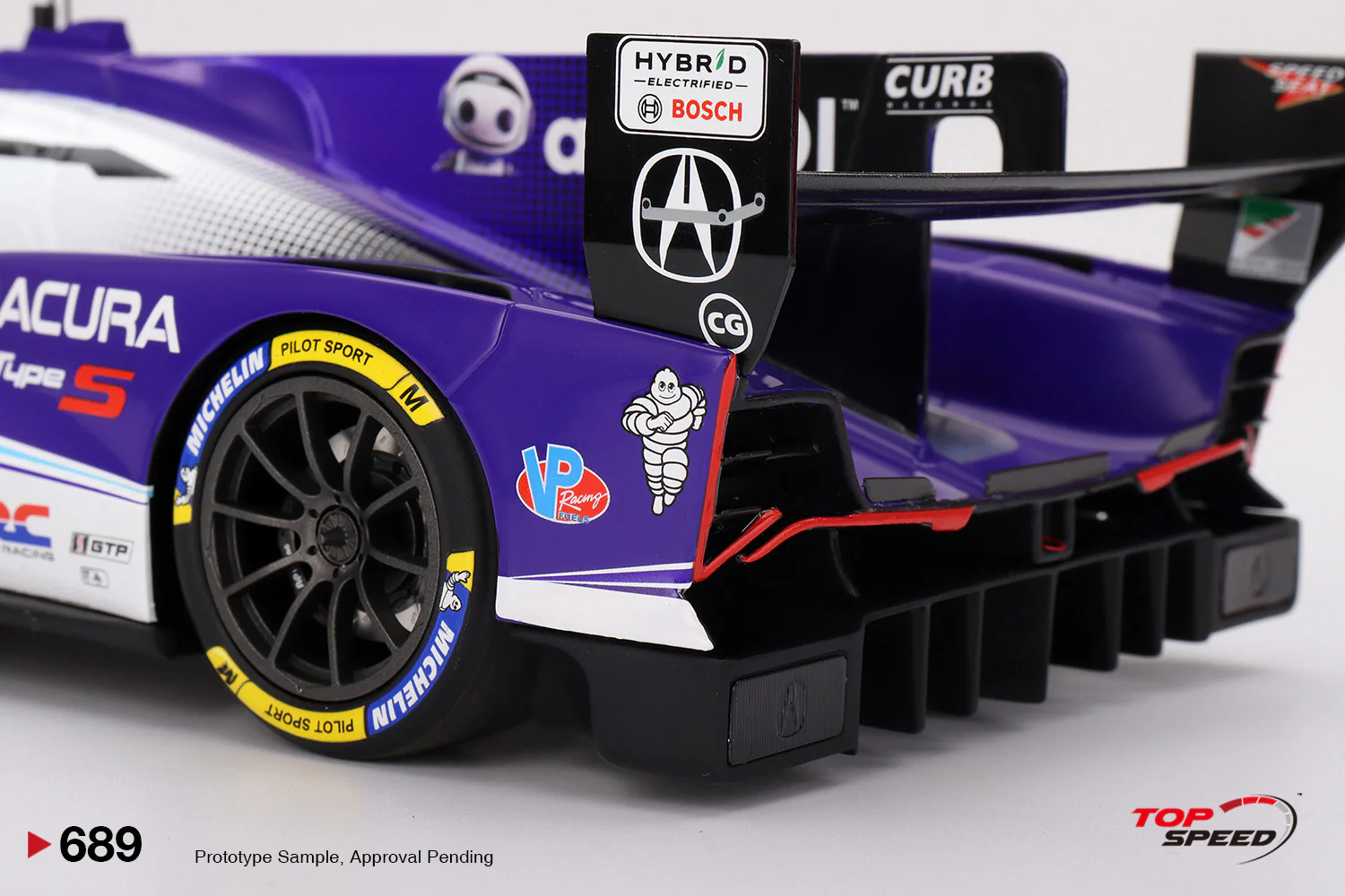 Topspeed Acura ARX-06 #60 Meyer Shank Racing IMSA 10th 2025 Sebring 12 Hrs 1:18 - Image 6