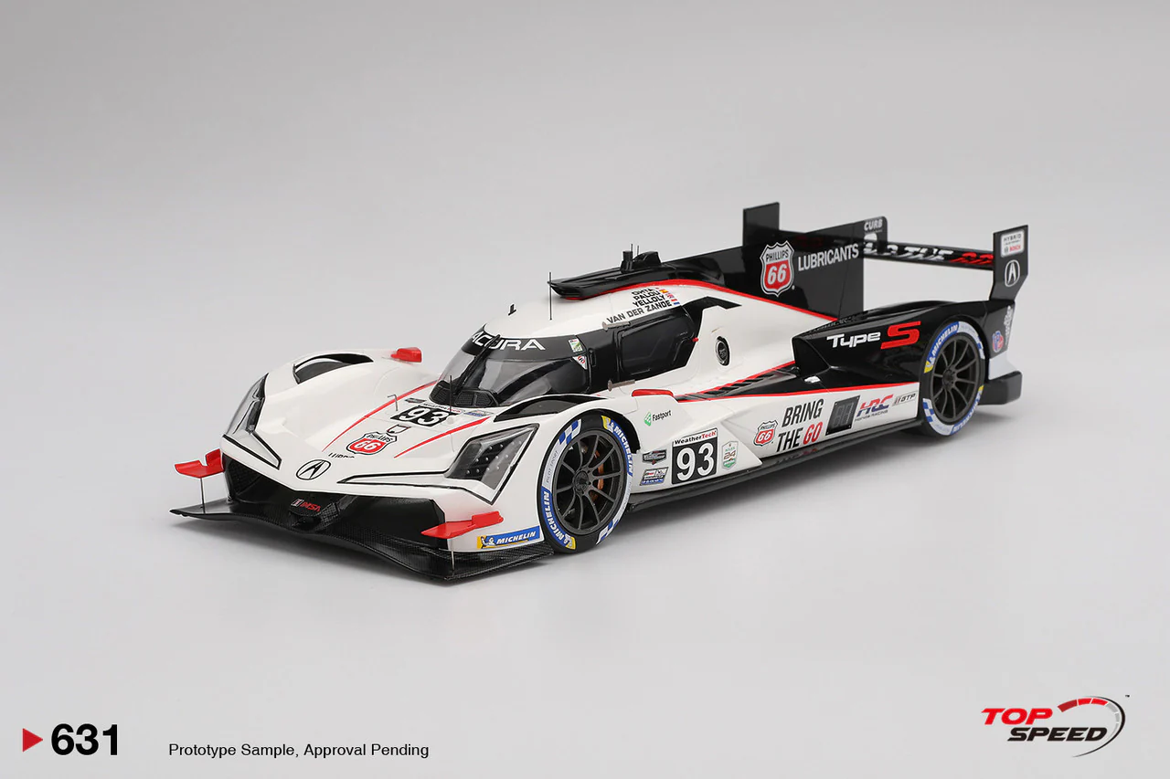 Topspeed Acura ARX-06 GTP #93 Meyer Shank Racing 2nd Place IMSA 2025 Daytona 24 Hrs 1:18