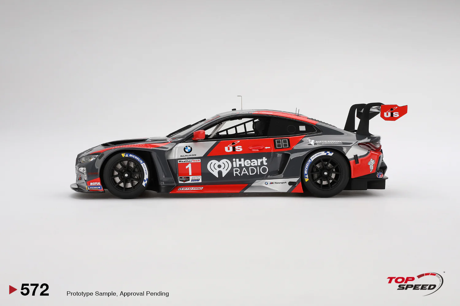 Topspeed BMW M4 GT3 #1 Paul Miller Racing IMSA 2024 Sebring 12 Hrs 1:18 - Image 3
