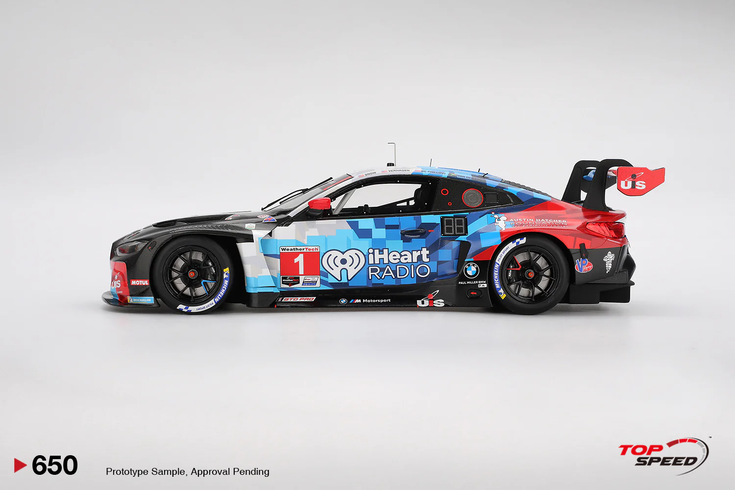 Topspeed BMW M4 GT3 #1 Paul Miller Racing IMSA 2025 IMSA Daytona 24hrs 1:18 - Image 3
