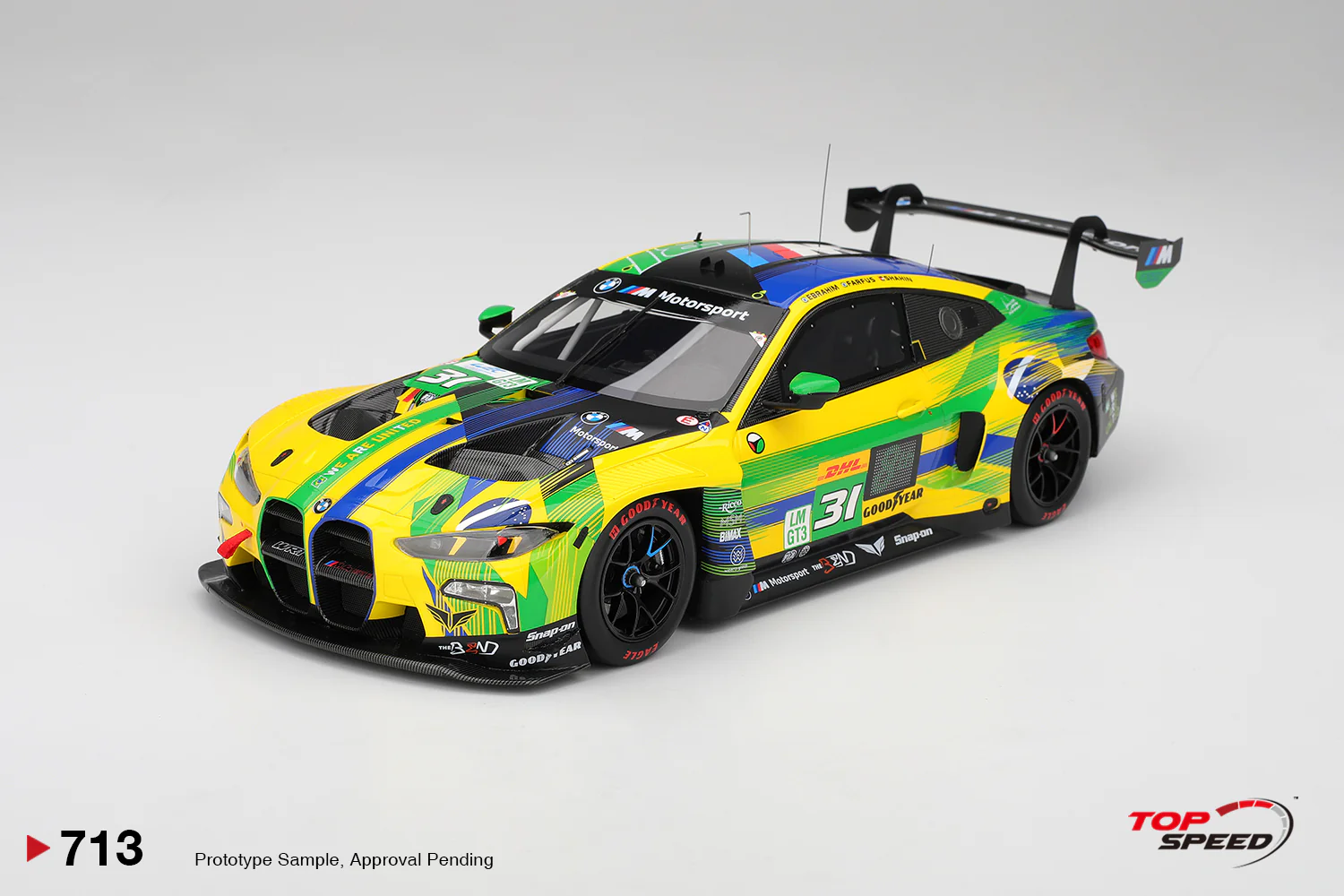 Topspeed BMW M4 GT3 #31 BMW The Bend Team WRT 2025 WEC Sao Paulo 6hrs 1:18