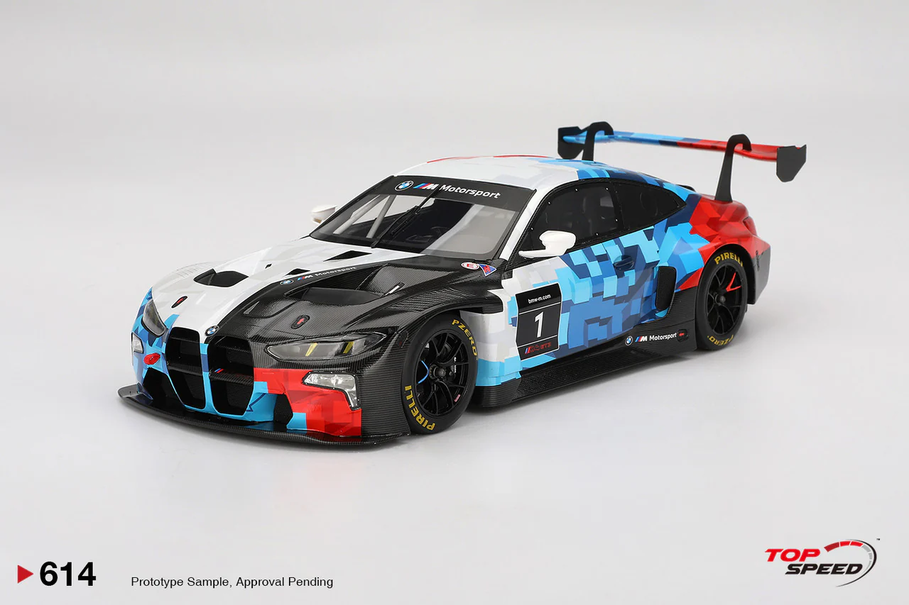 Topspeed BMW M4 GT3 EVO Presentation Model 1:18