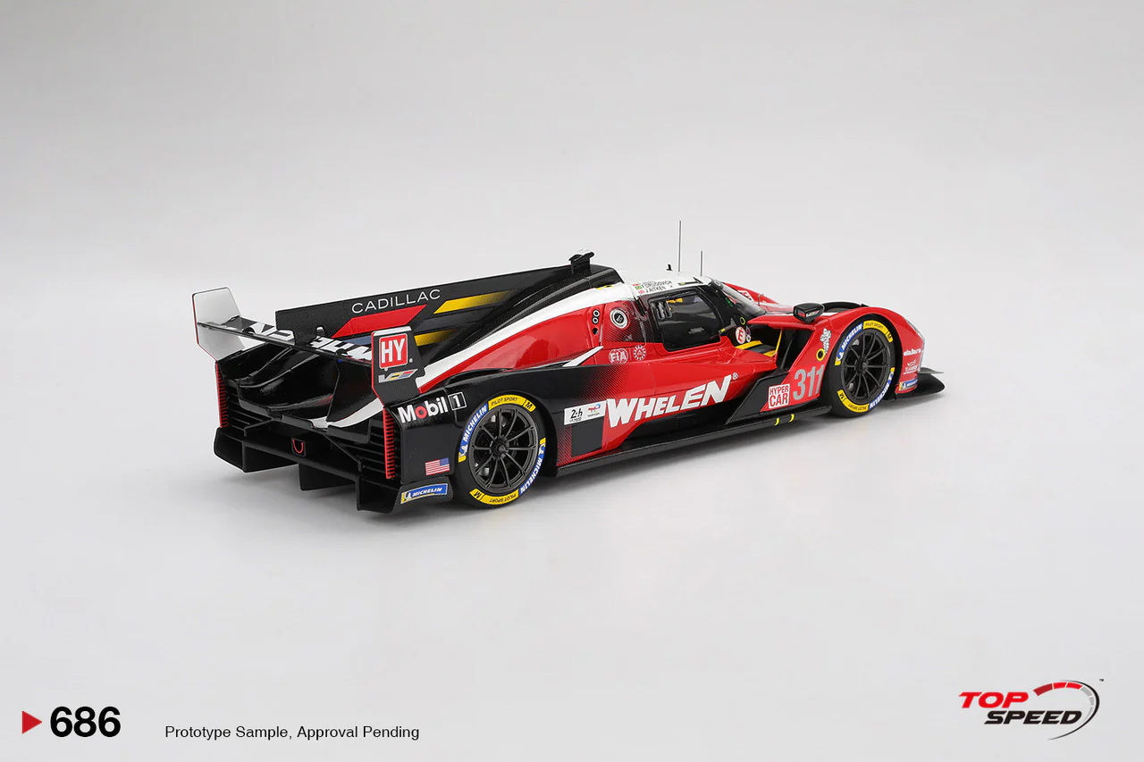Topspeed Cadillac V-Series.R #311 Whelen Cadillac Racing 2025 IMSA Le Mans 24 Hrs 1:18 - Image 2