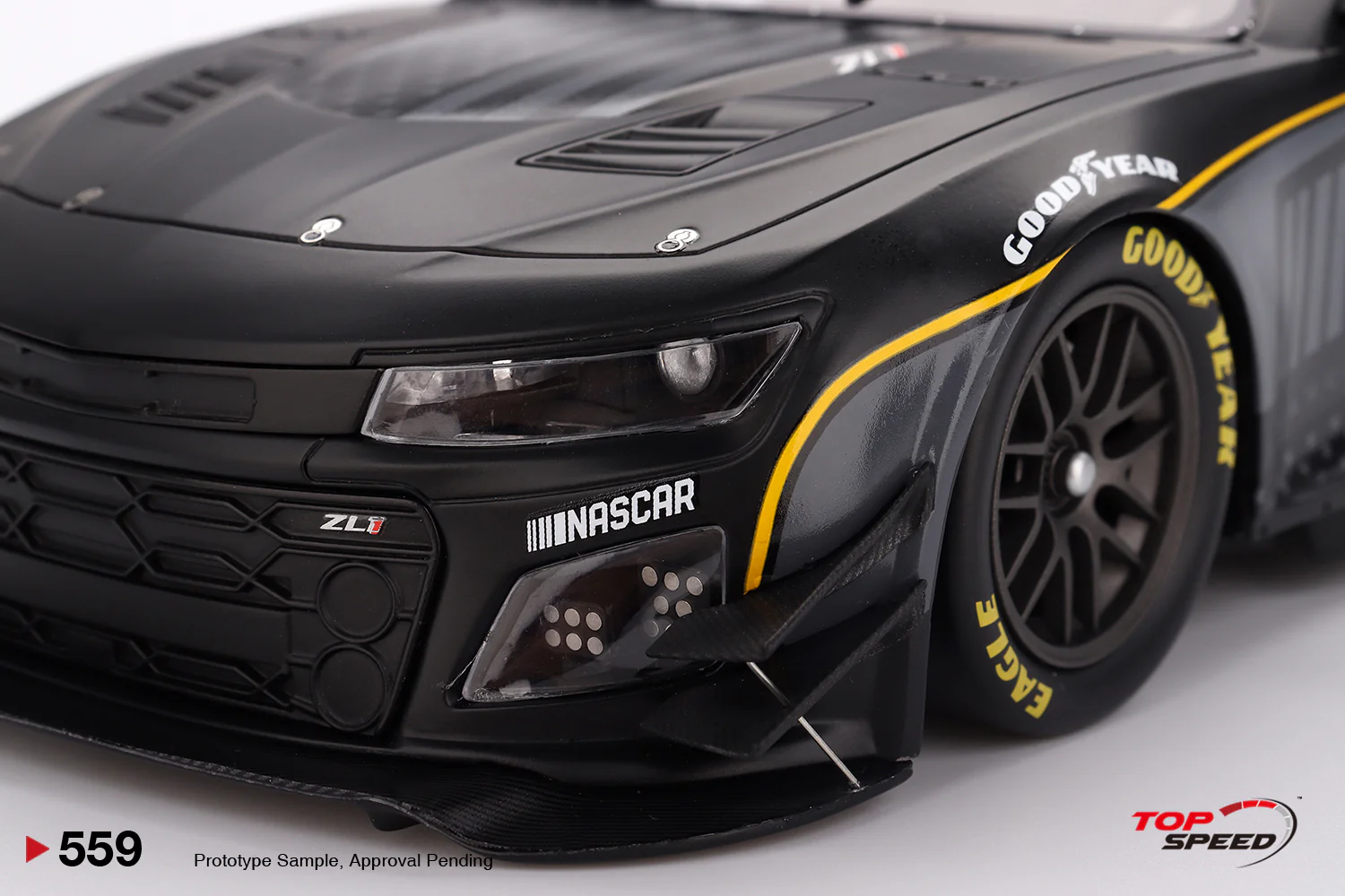 Topspeed Garage 56 Chevrolet Camaro ZL1 #24 Hendrick Motorsports NASCAR Test Car 1:18 - Image 4