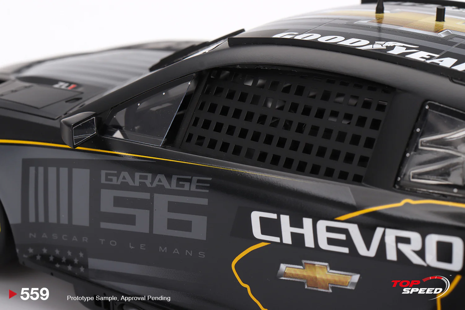 Topspeed Garage 56 Chevrolet Camaro ZL1 #24 Hendrick Motorsports NASCAR Test Car 1:18 - Image 5
