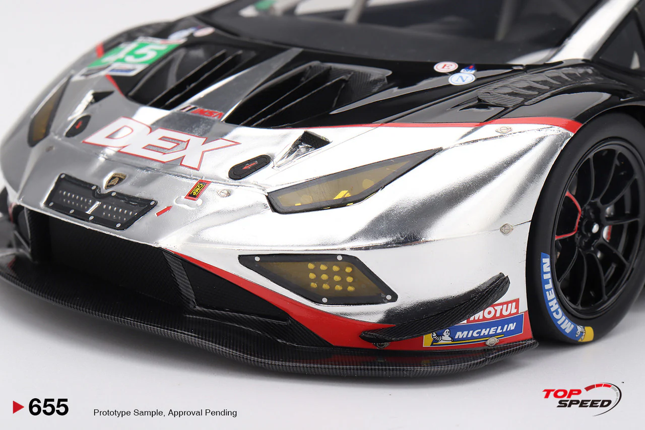 Topspeed Lamborghini Huracan GT3 EVO2 #45 DEX Wayne Taylor Racing IMSA 2025 Daytona 24hrs 1:18 - Image 4