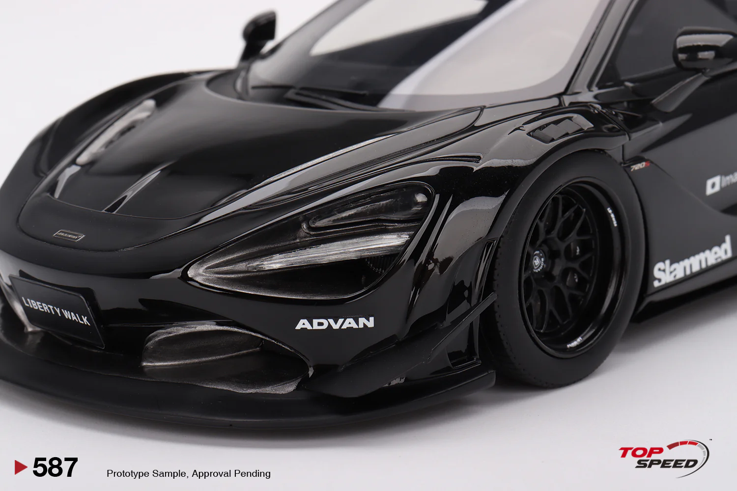 Topspeed Mclaren 720S LB-Works TAS 2024 Black 1:18 - Image 4