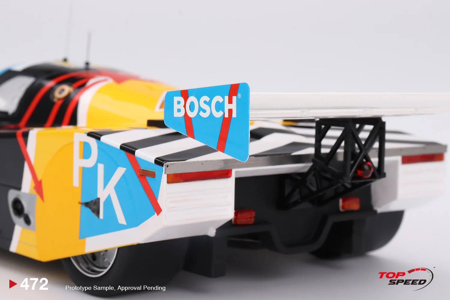 Topspeed Porsche 962 CK6 #11 Porsche Kremer Racing 1990 Le Mans 24 Hrs 1:18 - Image 6
